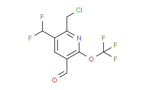 AM209667 | 1804909-11-2 | 2-(Chloromethyl)-3-(difluoromethyl)-6-(trifluoromethoxy)pyridine-5-carboxaldehyde