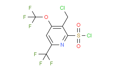 AM209682 | 1806759-37-4 | 3-(Chloromethyl)-4-(trifluoromethoxy)-6-(trifluoromethyl)pyridine-2-sulfonyl chloride