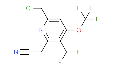 AM209685 | 1803997-78-5 | 6-(Chloromethyl)-3-(difluoromethyl)-4-(trifluoromethoxy)pyridine-2-acetonitrile