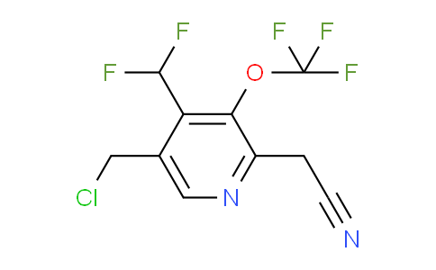 AM209687 | 1805153-12-1 | 5-(Chloromethyl)-4-(difluoromethyl)-3-(trifluoromethoxy)pyridine-2-acetonitrile