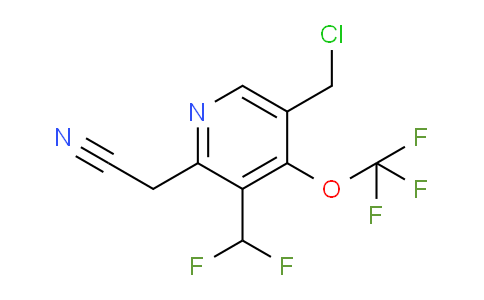 AM209689 | 1805153-27-8 | 5-(Chloromethyl)-3-(difluoromethyl)-4-(trifluoromethoxy)pyridine-2-acetonitrile