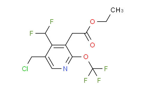 AM209690 | 1804656-45-8 | Ethyl 5-(chloromethyl)-4-(difluoromethyl)-2-(trifluoromethoxy)pyridine-3-acetate