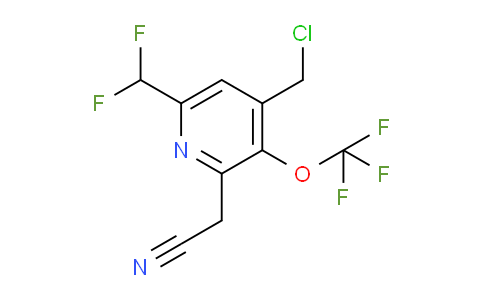 AM209691 | 1805182-22-2 | 4-(Chloromethyl)-6-(difluoromethyl)-3-(trifluoromethoxy)pyridine-2-acetonitrile