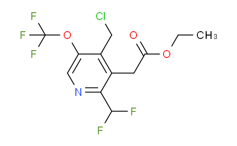 AM209692 | 1804657-42-8 | Ethyl 4-(chloromethyl)-2-(difluoromethyl)-5-(trifluoromethoxy)pyridine-3-acetate