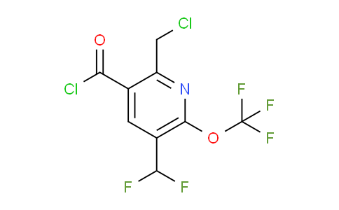 AM209693 | 1805283-47-9 | 2-(Chloromethyl)-5-(difluoromethyl)-6-(trifluoromethoxy)pyridine-3-carbonyl chloride