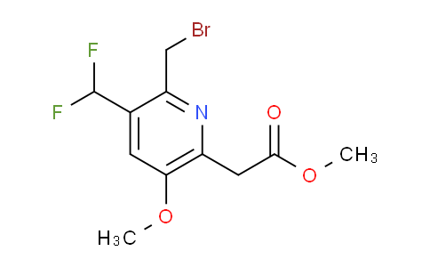 AM20970 | 1361784-44-2 | Methyl 2-(bromomethyl)-3-(difluoromethyl)-5-methoxypyridine-6-acetate