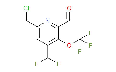 AM209703 | 1806777-96-7 | 6-(Chloromethyl)-4-(difluoromethyl)-3-(trifluoromethoxy)pyridine-2-carboxaldehyde