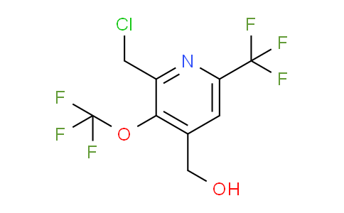 2-(Chloromethyl)-3-(trifluoromethoxy)-6-(trifluoromethyl)pyridine-4-methanol
