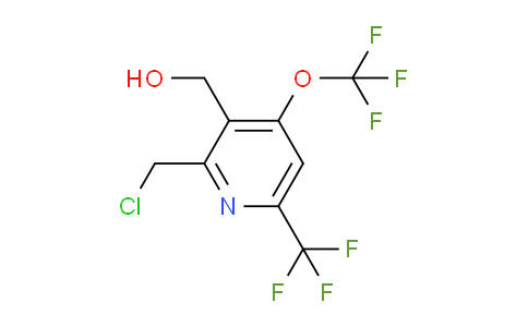 AM209714 | 1804629-33-1 | 2-(Chloromethyl)-4-(trifluoromethoxy)-6-(trifluoromethyl)pyridine-3-methanol