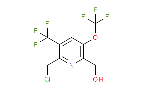 2-(Chloromethyl)-5-(trifluoromethoxy)-3-(trifluoromethyl)pyridine-6-methanol