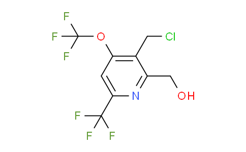 AM209719 | 1805946-97-7 | 3-(Chloromethyl)-4-(trifluoromethoxy)-6-(trifluoromethyl)pyridine-2-methanol
