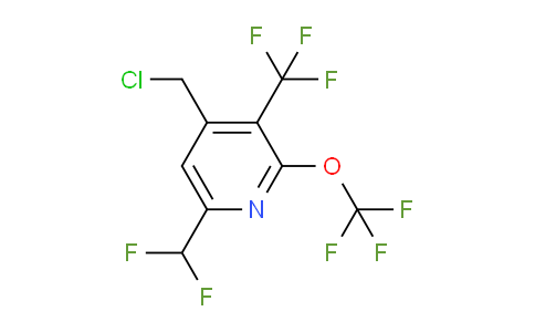 AM209723 | 1805279-80-4 | 4-(Chloromethyl)-6-(difluoromethyl)-2-(trifluoromethoxy)-3-(trifluoromethyl)pyridine