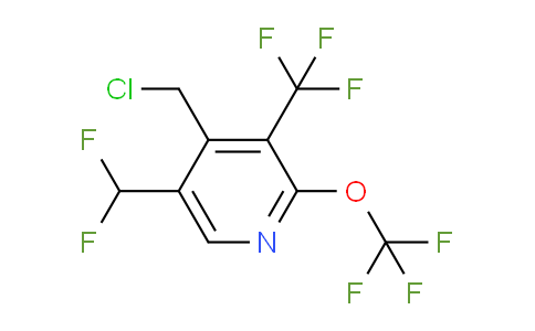 AM209725 | 1804680-22-5 | 4-(Chloromethyl)-5-(difluoromethyl)-2-(trifluoromethoxy)-3-(trifluoromethyl)pyridine
