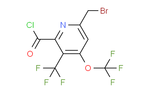AM209731 | 1805313-11-4 | 6-(Bromomethyl)-4-(trifluoromethoxy)-3-(trifluoromethyl)pyridine-2-carbonyl chloride