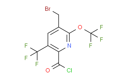 AM209736 | 1804879-12-6 | 3-(Bromomethyl)-2-(trifluoromethoxy)-5-(trifluoromethyl)pyridine-6-carbonyl chloride