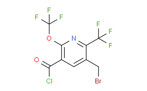 AM209737 | 1806784-93-9 | 3-(Bromomethyl)-6-(trifluoromethoxy)-2-(trifluoromethyl)pyridine-5-carbonyl chloride