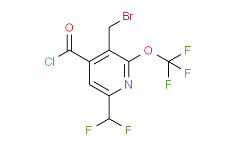 AM209739 | 1805146-80-8 | 3-(Bromomethyl)-6-(difluoromethyl)-2-(trifluoromethoxy)pyridine-4-carbonyl chloride