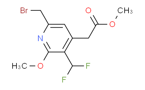 AM20974 | 1361784-49-7 | Methyl 6-(bromomethyl)-3-(difluoromethyl)-2-methoxypyridine-4-acetate