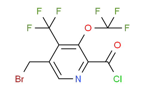 AM209740 | 1806784-68-8 | 5-(Bromomethyl)-3-(trifluoromethoxy)-4-(trifluoromethyl)pyridine-2-carbonyl chloride