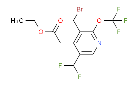 AM209745 | 1805229-17-7 | Ethyl 3-(bromomethyl)-5-(difluoromethyl)-2-(trifluoromethoxy)pyridine-4-acetate