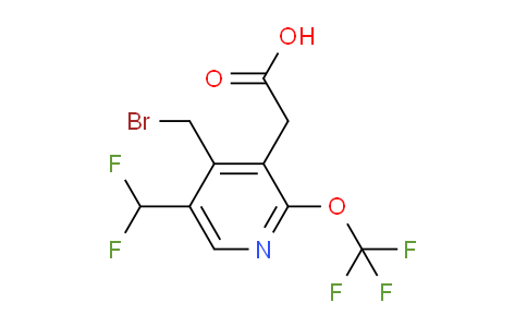 AM209755 | 1805236-43-4 | 4-(Bromomethyl)-5-(difluoromethyl)-2-(trifluoromethoxy)pyridine-3-acetic acid