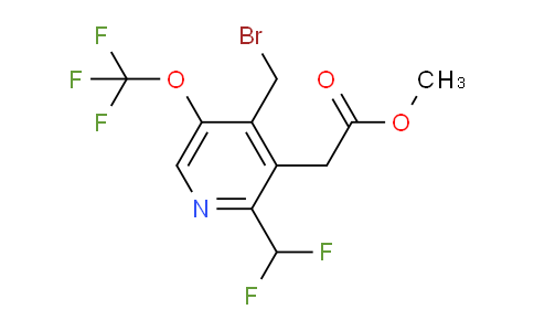 AM209756 | 1805311-02-7 | Methyl 4-(bromomethyl)-2-(difluoromethyl)-5-(trifluoromethoxy)pyridine-3-acetate