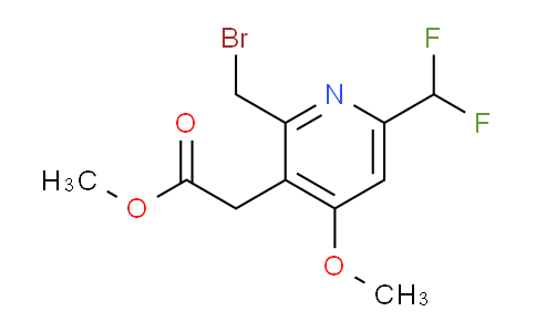 AM20976 | 1361798-07-3 | Methyl 2-(bromomethyl)-6-(difluoromethyl)-4-methoxypyridine-3-acetate