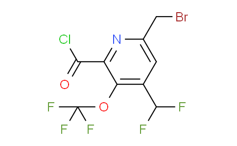 AM209761 | 1806766-52-8 | 6-(Bromomethyl)-4-(difluoromethyl)-3-(trifluoromethoxy)pyridine-2-carbonyl chloride