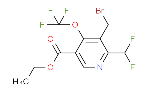 AM209762 | 1804878-18-9 | Ethyl 3-(bromomethyl)-2-(difluoromethyl)-4-(trifluoromethoxy)pyridine-5-carboxylate
