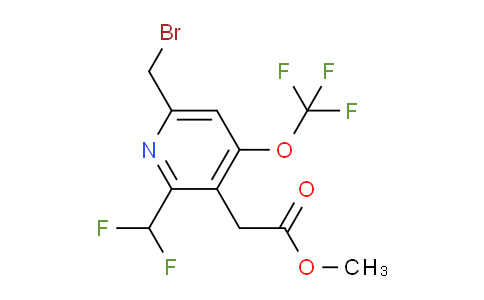 AM209763 | 1804878-48-5 | Methyl 6-(bromomethyl)-2-(difluoromethyl)-4-(trifluoromethoxy)pyridine-3-acetate