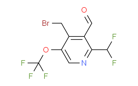 AM209769 | 1805179-27-4 | 4-(Bromomethyl)-2-(difluoromethyl)-5-(trifluoromethoxy)pyridine-3-carboxaldehyde