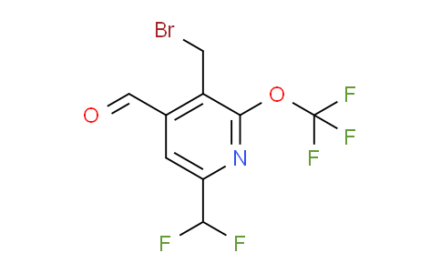 AM209777 | 1804437-60-2 | 3-(Bromomethyl)-6-(difluoromethyl)-2-(trifluoromethoxy)pyridine-4-carboxaldehyde