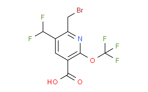 AM209779 | 1806782-91-1 | 2-(Bromomethyl)-3-(difluoromethyl)-6-(trifluoromethoxy)pyridine-5-carboxylic acid