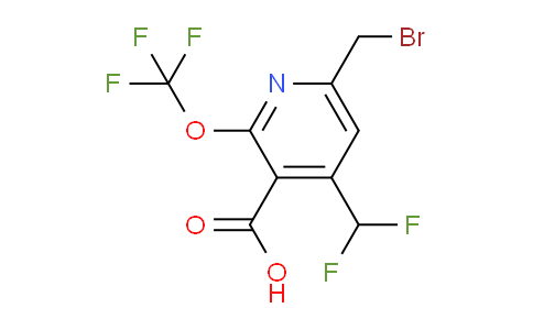 AM209780 | 1805023-76-0 | 6-(Bromomethyl)-4-(difluoromethyl)-2-(trifluoromethoxy)pyridine-3-carboxylic acid