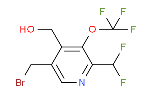 AM209784 | 1805280-84-5 | 5-(Bromomethyl)-2-(difluoromethyl)-3-(trifluoromethoxy)pyridine-4-methanol