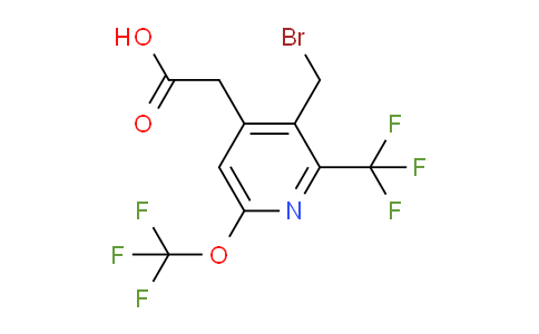 AM209785 | 1805165-77-8 | 3-(Bromomethyl)-6-(trifluoromethoxy)-2-(trifluoromethyl)pyridine-4-acetic acid