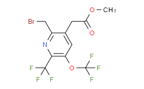AM209787 | 1806777-83-2 | Methyl 2-(bromomethyl)-5-(trifluoromethoxy)-6-(trifluoromethyl)pyridine-3-acetate