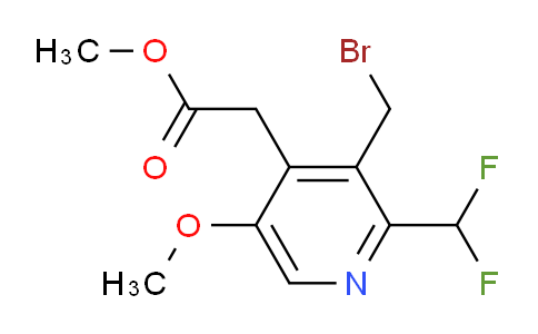 AM20979 | 1361811-53-1 | Methyl 3-(bromomethyl)-2-(difluoromethyl)-5-methoxypyridine-4-acetate