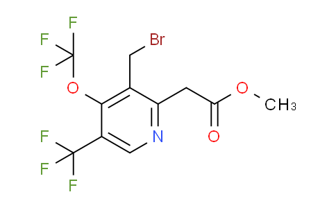AM209790 | 1803999-07-6 | Methyl 3-(bromomethyl)-4-(trifluoromethoxy)-5-(trifluoromethyl)pyridine-2-acetate