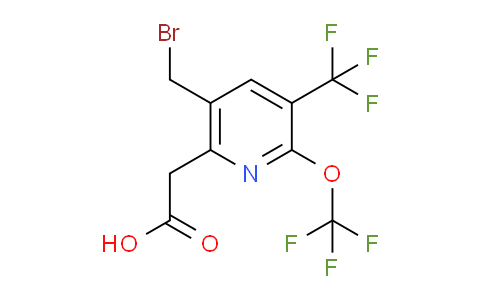 AM209796 | 1805233-16-2 | 5-(Bromomethyl)-2-(trifluoromethoxy)-3-(trifluoromethyl)pyridine-6-acetic acid