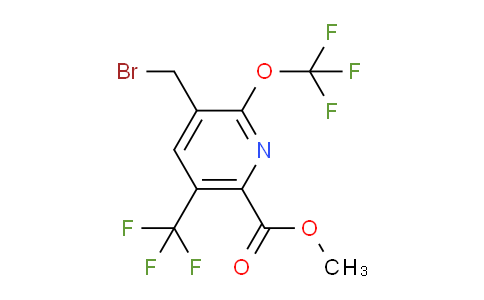 AM209803 | 1804441-25-5 | Methyl 3-(bromomethyl)-2-(trifluoromethoxy)-5-(trifluoromethyl)pyridine-6-carboxylate