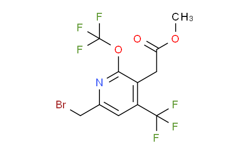 AM209807 | 1805297-28-2 | Methyl 6-(bromomethyl)-2-(trifluoromethoxy)-4-(trifluoromethyl)pyridine-3-acetate
