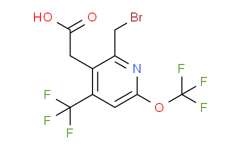 AM209809 | 1804441-51-7 | 2-(Bromomethyl)-6-(trifluoromethoxy)-4-(trifluoromethyl)pyridine-3-acetic acid