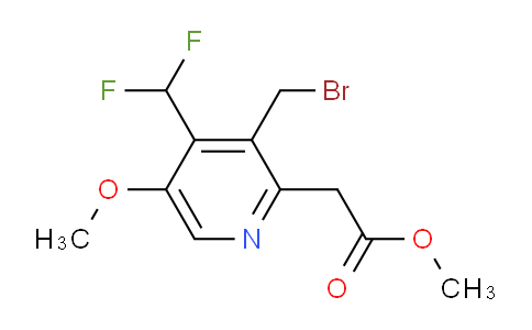 AM20981 | 1361709-56-9 | Methyl 3-(bromomethyl)-4-(difluoromethyl)-5-methoxypyridine-2-acetate