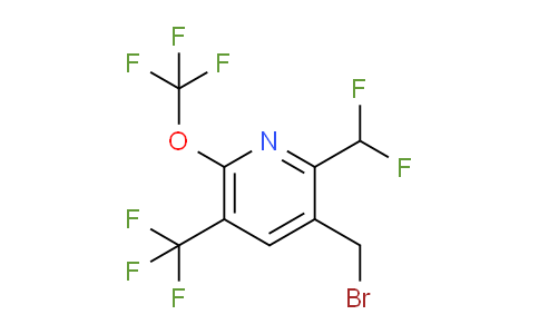AM209810 | 1805031-89-3 | 3-(Bromomethyl)-2-(difluoromethyl)-6-(trifluoromethoxy)-5-(trifluoromethyl)pyridine