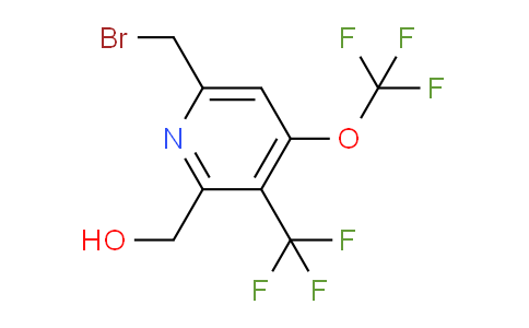 AM209811 | 1806774-01-5 | 6-(Bromomethyl)-4-(trifluoromethoxy)-3-(trifluoromethyl)pyridine-2-methanol