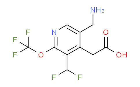 AM209824 | 1805297-44-2 | 5-(Aminomethyl)-3-(difluoromethyl)-2-(trifluoromethoxy)pyridine-4-acetic acid