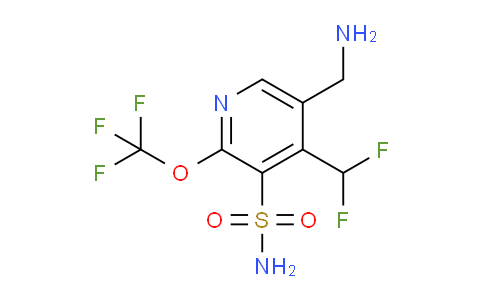 AM209838 | 1805010-34-7 | 5-(Aminomethyl)-4-(difluoromethyl)-2-(trifluoromethoxy)pyridine-3-sulfonamide