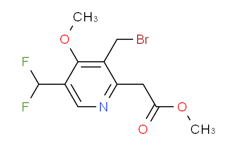 AM20984 | 1361765-34-5 | Methyl 3-(bromomethyl)-5-(difluoromethyl)-4-methoxypyridine-2-acetate