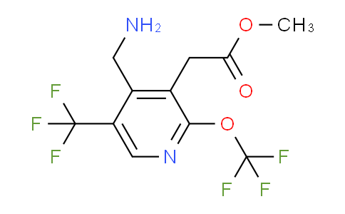 AM209840 | 1806068-71-2 | Methyl 4-(aminomethyl)-2-(trifluoromethoxy)-5-(trifluoromethyl)pyridine-3-acetate